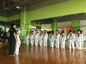 天马动力跆拳道馆开课了